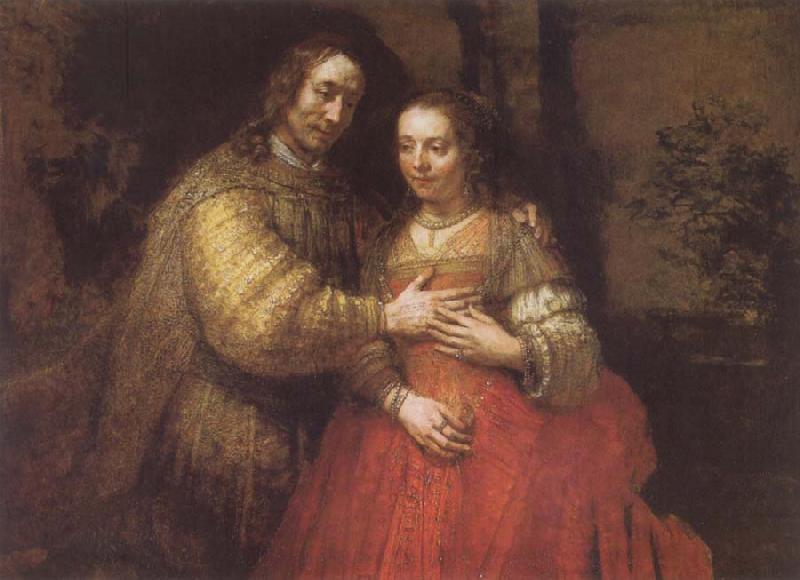 REMBRANDT Harmenszoon van Rijn Portrait of Two Figures from the Old Testament Germany oil painting art